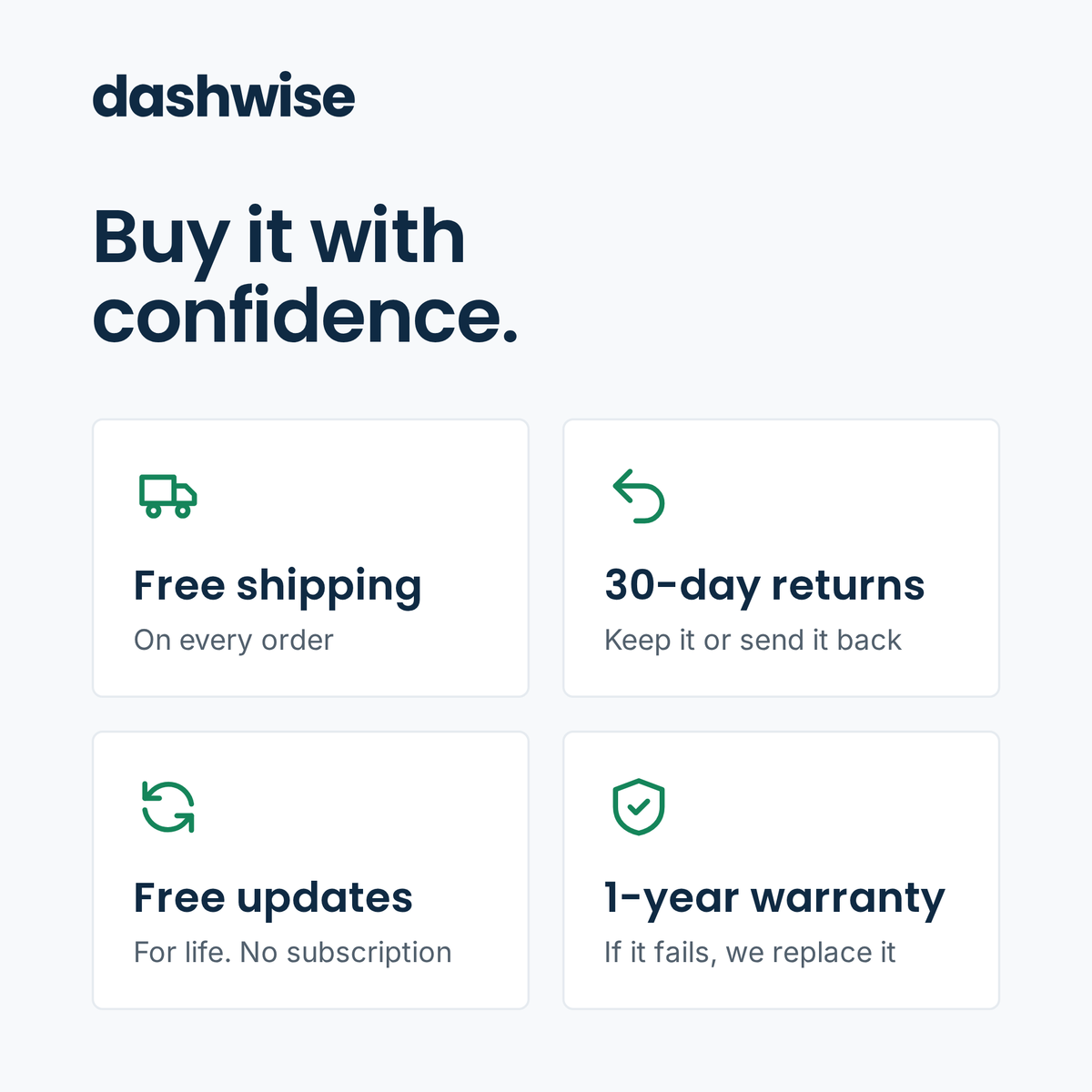 Dashwise OBD2 Scanner for Check Engine Light